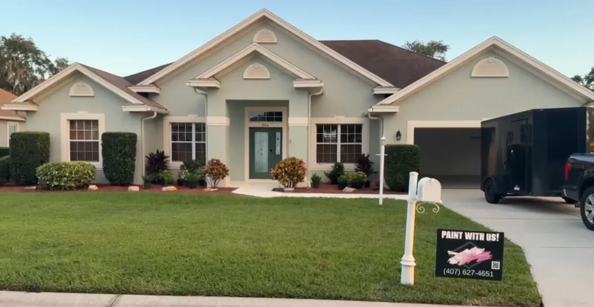 Residential painting project